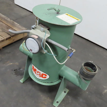 MAC Inline Process Dust Filter Unit 4" Duct
