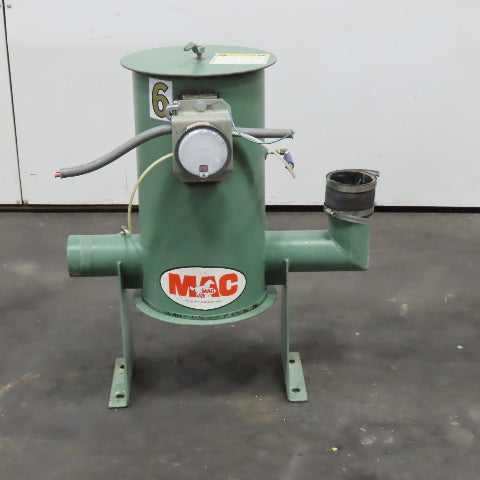 MAC Inline Process Dust Filter Unit 4" Duct
