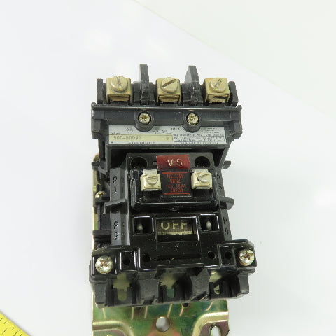 Allen-Bradley 500-B0D93 Size 1 Contactor 3-Pole 27A 600VAC Max 115-120V Coil