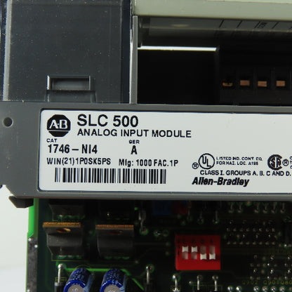 Allen-Bradley 1746-NI4 SLC 500 Analog Input Module Ser A