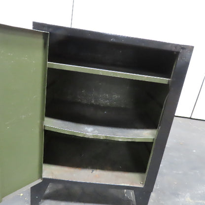 16" x 24" x 34" Tall 3 Shelf Metal Shop Tool Storage Cabinet