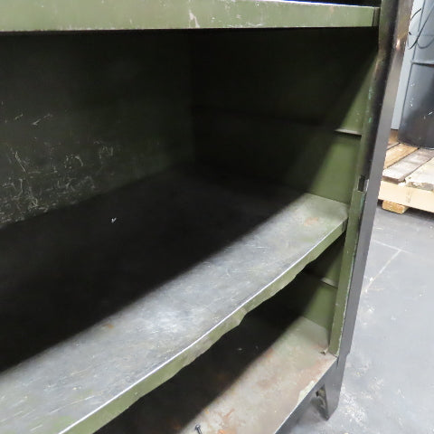 16" x 24" x 34" Tall 3 Shelf Metal Shop Tool Storage Cabinet