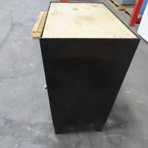 16" x 24" x 34" Tall 3 Shelf Metal Shop Tool Storage Cabinet