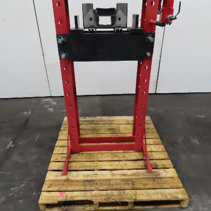 Big Red 30 Ton Manual H Frame Hydraulic Shop Press 6" Stroke