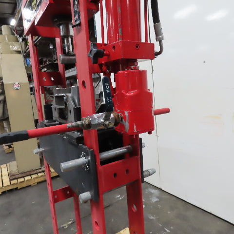 Big Red 30 Ton Manual H Frame Hydraulic Shop Press 6" Stroke