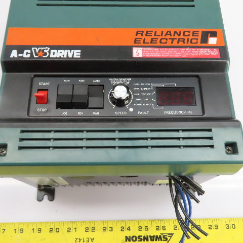 Reliance Electric 1AC2105U 5HP AC VS Drive 230V 3Ph