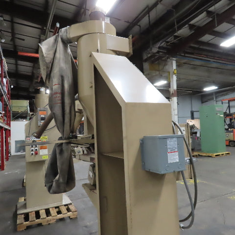 Roto-Finish Bulk Dry Material Dust Collector Dryer Vibratory Feeder 208-460V 3Ph