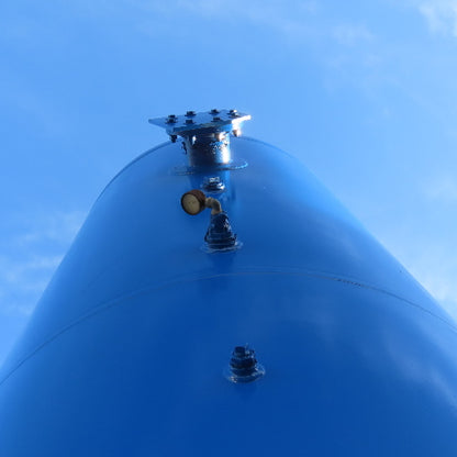 1550 Gallon Vertical Compressed Air Reciever Storage Tank 150PSI