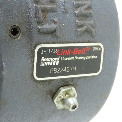 Link-Belt PB22427H 2-Bolt Pillow Block Bearing 1-11/16" Bore