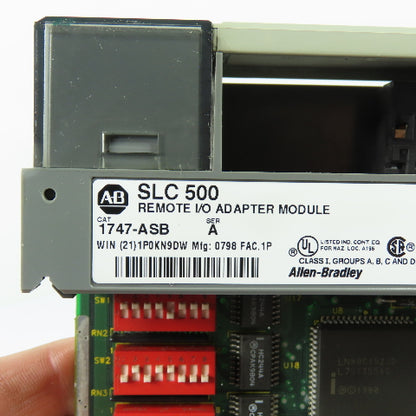 Allen-Bradley 1747-ASB Ser A SLC 500 Remote I/O Adapter Module