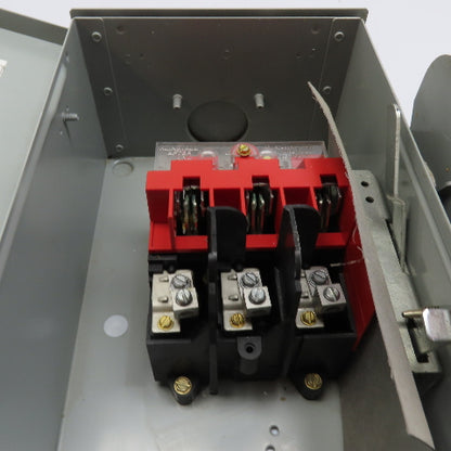 Eaton Cutler-Hammer DH362URK 60A 3-P Non-Fusible Safety Disconnect Switch 600VAC