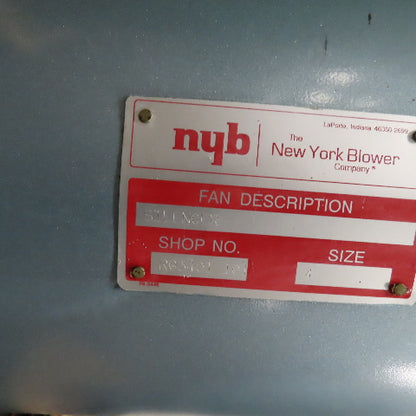 New York Blower 4" Flange Inline Sound Silencer Muffler Dampener