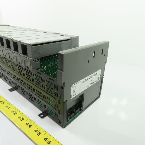 Allen-Bradley 1746-A13 SLC 500 13-Slot Rack Chassis W/ 1746-P2 & (10)1746-IA16
