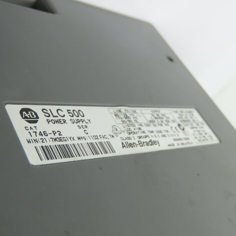 Allen-Bradley 1746-A13 SLC 500 13-Slot Rack Chassis W/ 1746-P2 & (10)1746-IA16