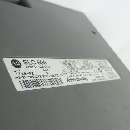 Allen-Bradley 1746-A13 SLC 500 13-Slot Rack Chassis W/ 1746-P2 & (10)1746-IA16