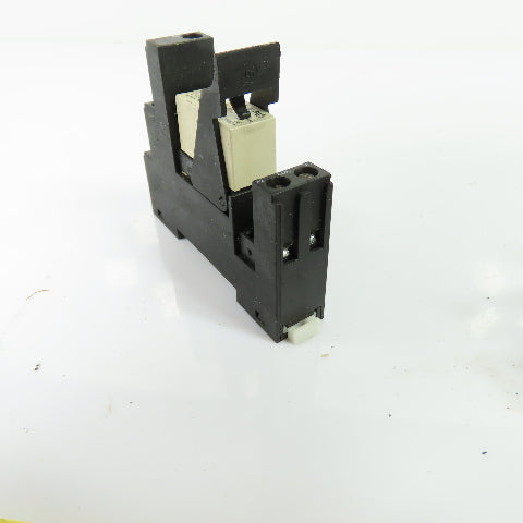 IDEC SQ1V-07B RQ1V-CM-A24 Relay W/ Socket Base 12A 250VAC 24V Coil Lot Of 2