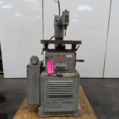 Boyar Schultz No. 2 Dual Spindle Profile Grinder 2Hp 480V 3Ph
