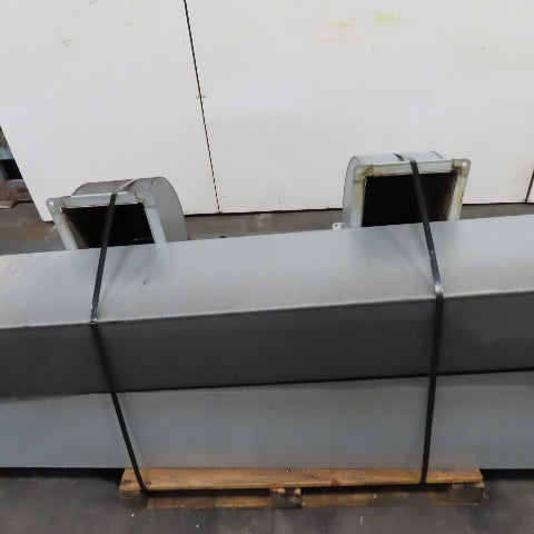 13" x 10" Rectangular Ventilation Duct 40' Run W/ 2 90° Elbows