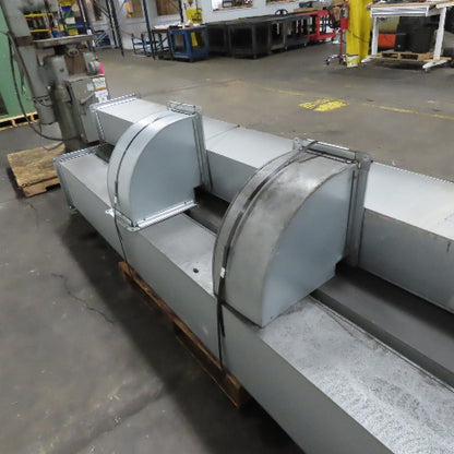 13" x 10" Rectangular Ventilation Duct 40' Run W/ 2 90° Elbows