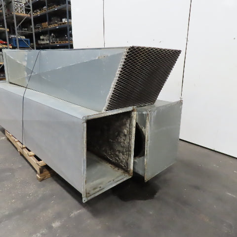 26" x 21" Rectangular Ventilation Intake Trunk Line Duct 40' Run