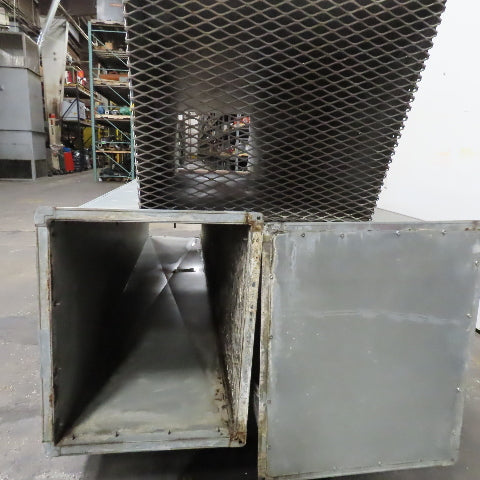 26" x 21" Rectangular Ventilation Intake Trunk Line Duct 40' Run