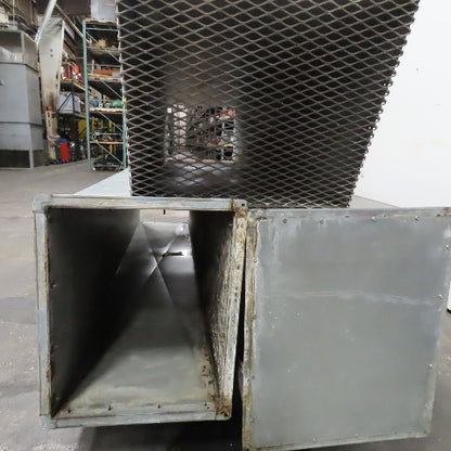 26" x 21" Rectangular Ventilation Intake Trunk Line Duct 40' Run