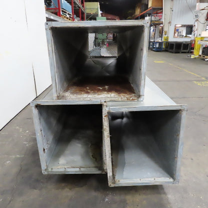 26" x 21" Rectangular Ventilation Intake Trunk Line Duct 40' Run