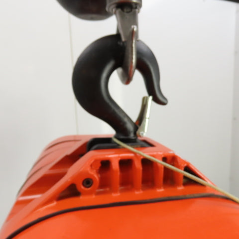 CM Lodestar Model RRS 2Ton 4000LB Electric Chain Hoist 20'Lift 16FPM 230/460 3Ph