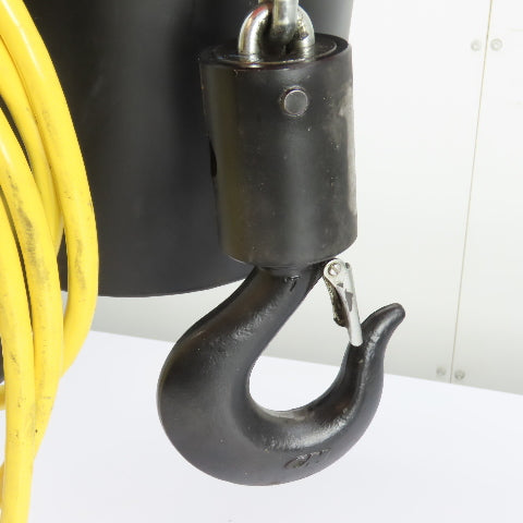CM Lodestar Model RRS 2Ton 4000LB Electric Chain Hoist 20'Lift 16FPM 230/460 3Ph