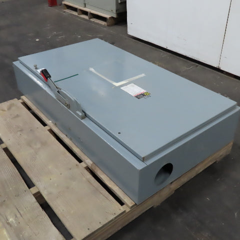 Square D H366N 600A Type 1 Fused Safety Electrical Disconnect 600VAC 300VDC