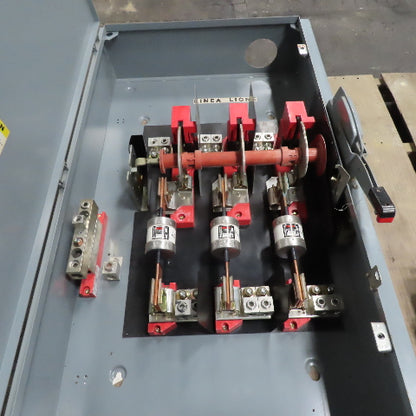 Square D H366N 600A Type 1 Fused Safety Electrical Disconnect 600VAC 300VDC