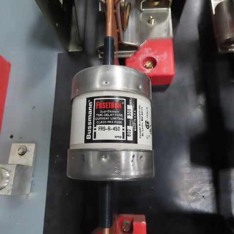 Square D H366N 600A Type 1 Fused Safety Electrical Disconnect 600VAC 300VDC