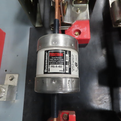Square D H366N 600A Type 1 Fused Safety Electrical Disconnect 600VAC 300VDC