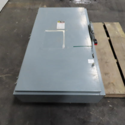 Square D H366N 600A Type 1 Fused Safety Electrical Disconnect 600VAC 300VDC