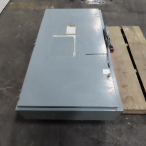 Square D H366N 600A Type 1 Fused Safety Electrical Disconnect 600VAC 300VDC
