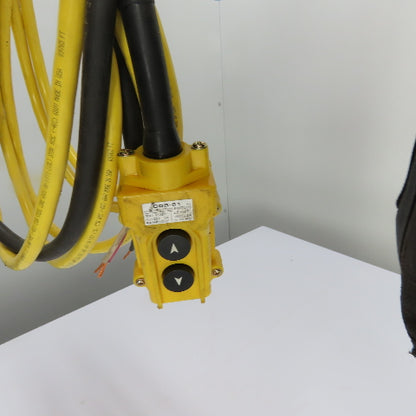 CM Lodestar Model RRS 2Ton 4000LB Electric Chain Hoist 20'Lift 16FPM 230/460 3Ph