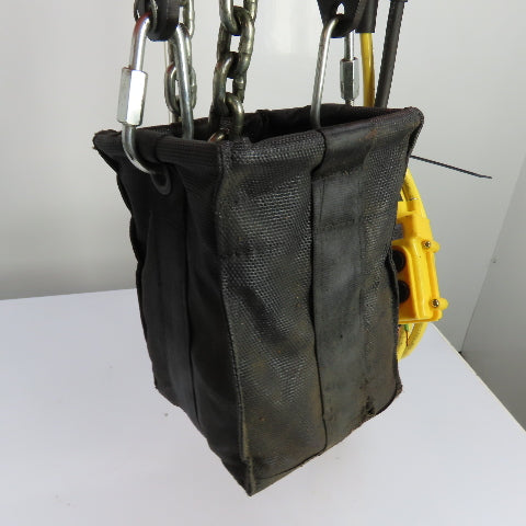 CM Lodestar Model RRS 2Ton 4000LB Electric Chain Hoist 20'Lift 16FPM 230/460 3Ph