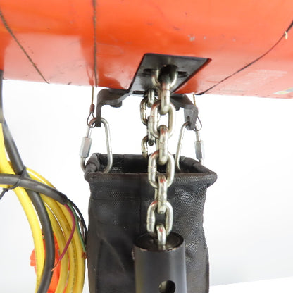 CM Lodestar Model RRS 2Ton 4000LB Electric Chain Hoist 20'Lift 16FPM 230/460 3Ph