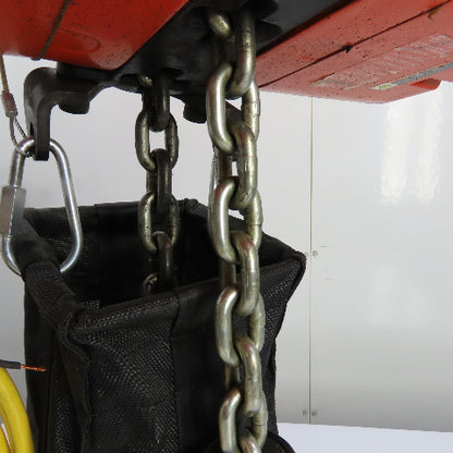 CM Lodestar Model RRS 2Ton 4000LB Electric Chain Hoist 20'Lift 16FPM 230/460 3Ph