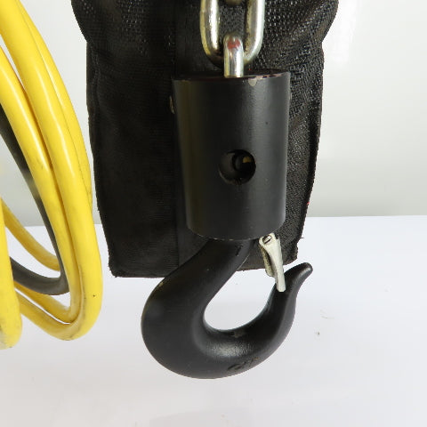 CM Lodestar Model RRS 2Ton 4000LB Electric Chain Hoist 20'Lift 16FPM 230/460 3Ph