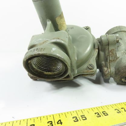 National Meter Model 496 Gas Pressure Regulator 3/4" NPT