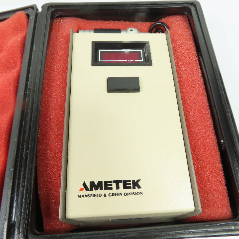 Ametek 1891 Phototach Digital Handheld Tachometer RPM Test Meter W/ Case