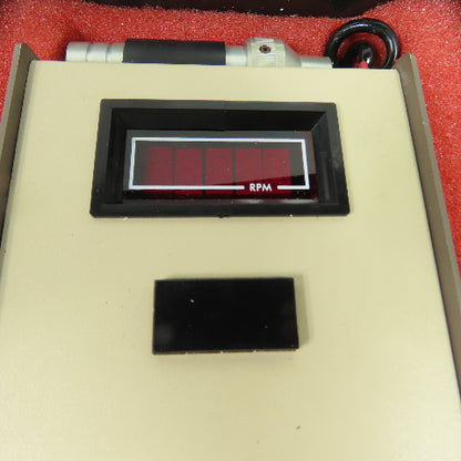 Ametek 1891 Phototach Digital Handheld Tachometer RPM Test Meter W/ Case