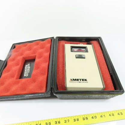 Ametek 1891 Phototach Digital Handheld Tachometer RPM Test Meter W/ Case