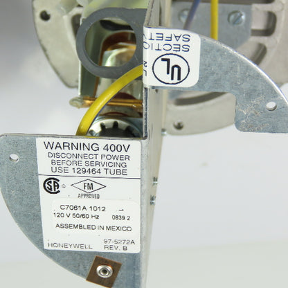 Honeywell C7061A 1012 Dynamic Self-Checking Ultraviolet UV Flame Detector 120V