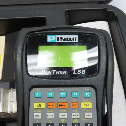 Panduit PanTher LS8 Hand-Held Thermal Transfer Printer W/ Labels