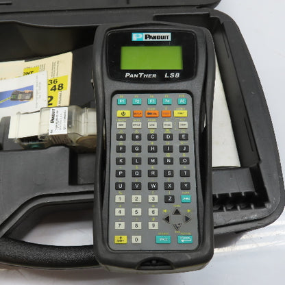 Panduit PanTher LS8 Hand-Held Thermal Transfer Printer W/ Labels
