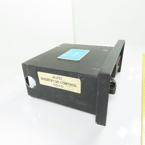Bindicator T2S000 Yo-Yo Control Readout Unit 110VAC 110W