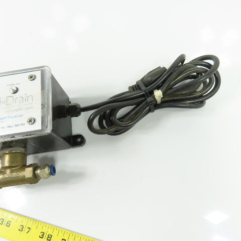 Air System Products Posi-Drain Electronic Timer Condensate Drain 120V 200 PSI