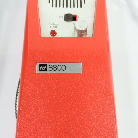 TIF Instruments 8800 Combustible Gas Detector W/ Case & Owners Manual